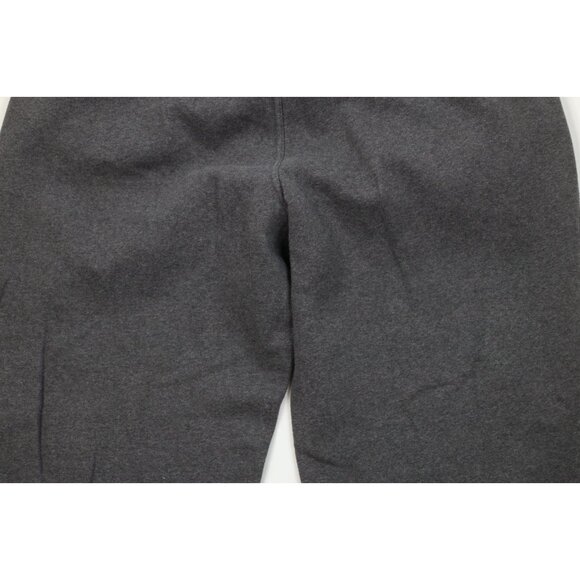 Vtg Y2K Nike Mens 2XL Travis Scott Mini Swoosh Wide Leg Sweatpants Pants Gray - Picture 13 of 14